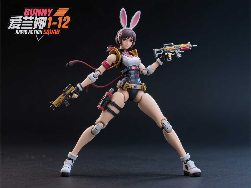 《BUNNY RAPID ACTION SQUAD》爱莲娜1／12可动人偶火热预订中