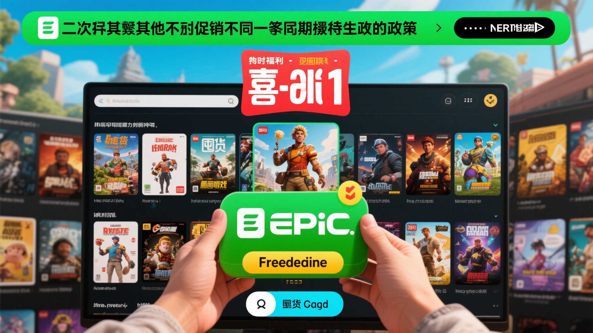 Epic神秘游戏福利再临！快来预测下周免费大作！