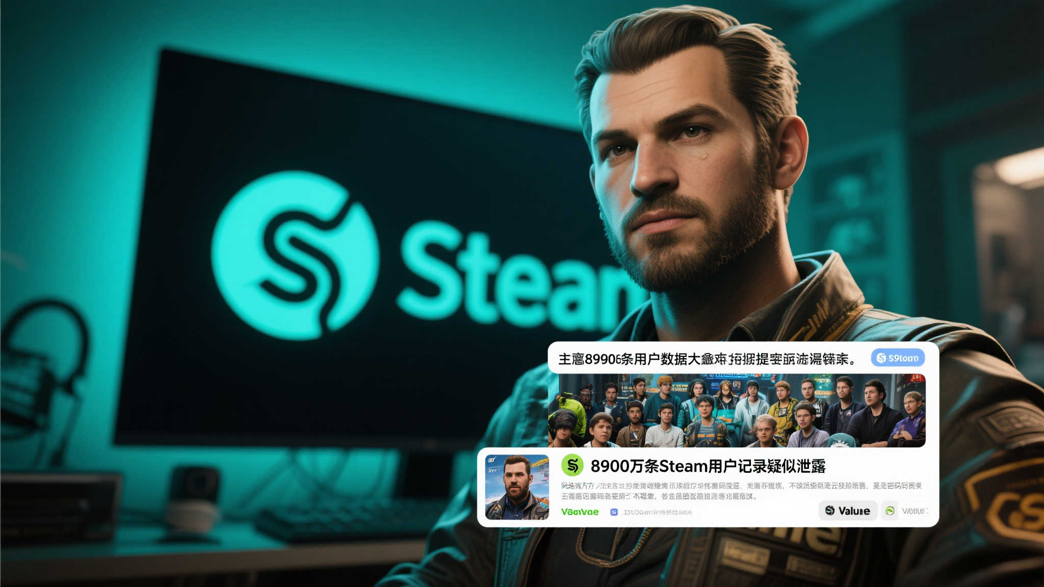 Steam 8900万用户数据疑泄露？V社回应：无需担心，密码安全无虞